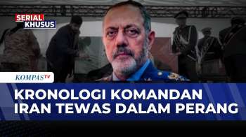 Ribuan Warga Iran Hadiri Pemakaman Pejabat Militer Tewas Dalam Konflik Iran Vs AS & Israel