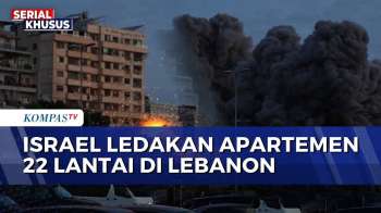 Serangan Udara Israel Hancurkan Apartemen 22 Lantai di Lebanon | KOMPAS PETANG