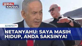 Muncul Ke Publik! PM Israel Netanyahu Tegaskan Masih Hidup, Tepis Isu Kematian | KOMPAS PETANG