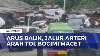 Pantauan Arus Balik, Jalur Arteri Menuju Tol Bocimi Macet | 29 MARET 2026