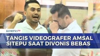 Kasus Videografer, Tangis Amsal Sitepu Pecah Saat Hakim Bacakan Vobis Bebas | KOMPAS PETANG