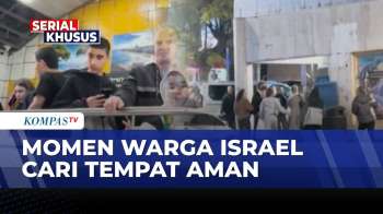 Suara Sirine di Tel Aviv, Warga Israel Berlindung dari Rudal Iran | SAPA MALAM