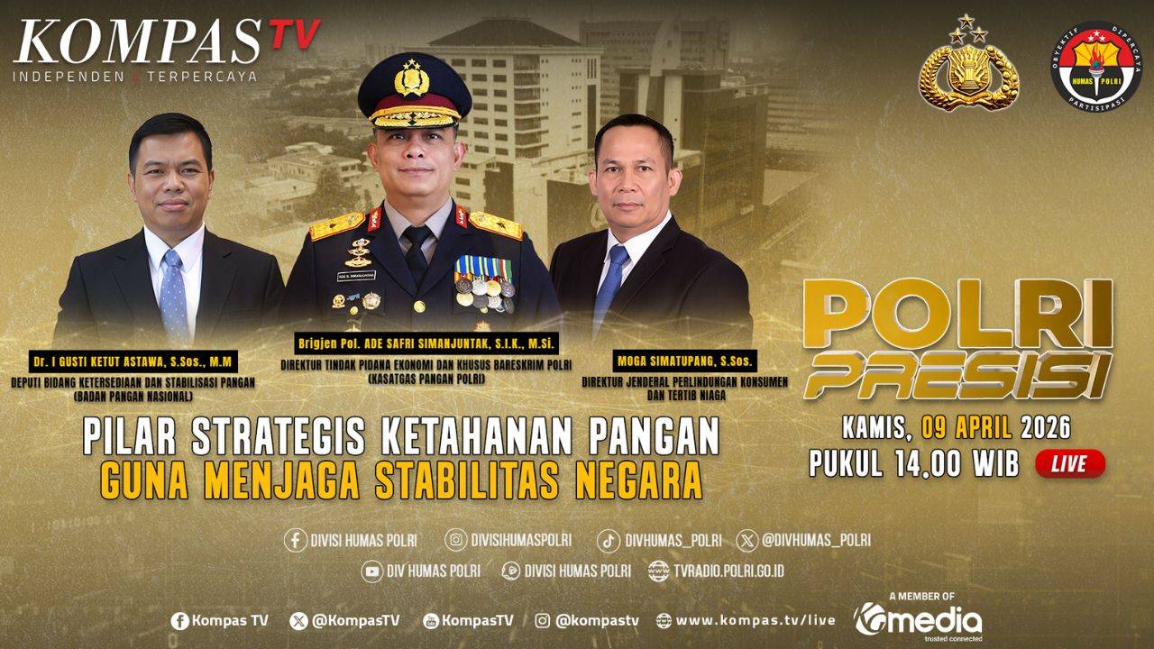 Peran Satgas Pangan Polri Jaga Stabilitas Harga dan Ketahanan Pangan Nasional | POLRI PRESISI