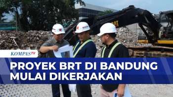 Proyek BRT Bandung Mulai Dikerjakan, Hubungkan 5 Wilayah Di Bandung Raya | JMP