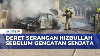 Deret Serangan Roket Hizbullah Hantam Israel Jelang Gencatan Senjata | KOMPAS PETANG