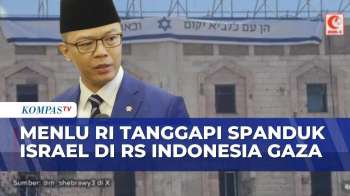 Viral Spanduk Israel Di RS Indonesia Gaza, Menlu Sugiono: Kita Kecam Dan Protes | SAPA PAGI
