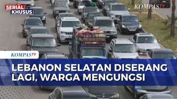 Warga Lebanon Berbondong-bondong Mengungsi Akibat Serangan Rudal Israel | KOMPAS PETANG