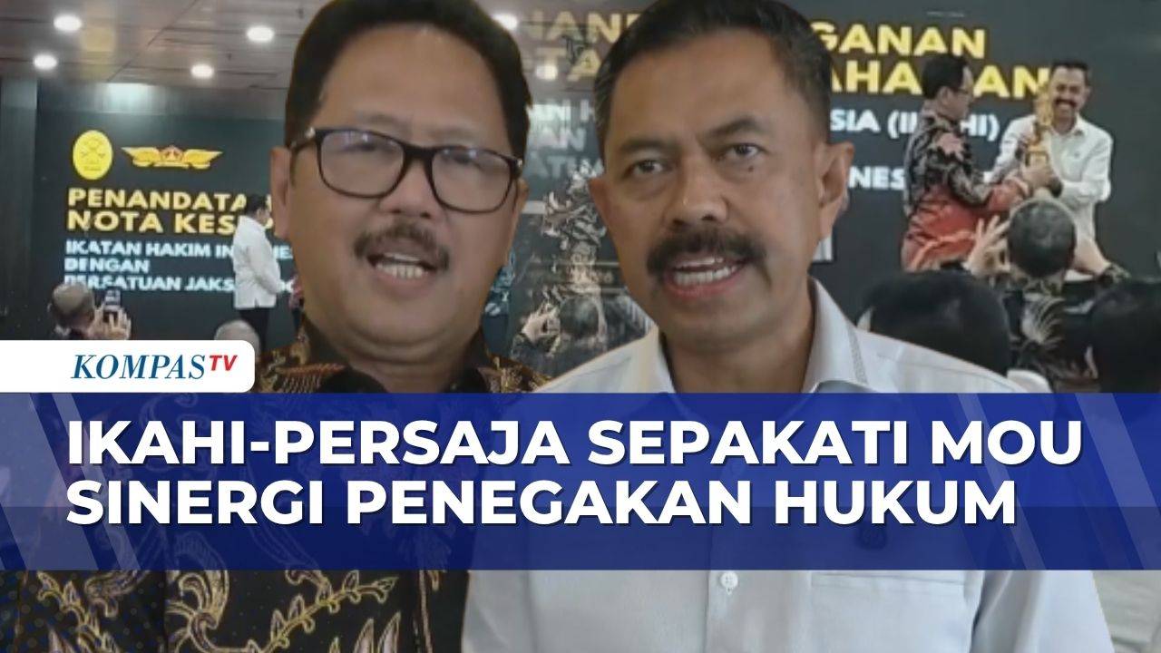 IKAHI dan Persaja Teken MoU Perkuat Sinergi Penegakan Hukum | MA NEWS