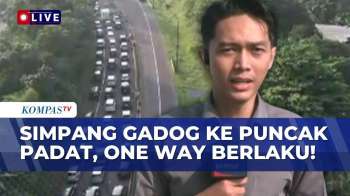 Terbaru! Pantauan Udara Simpang Gadog Padat Ke Puncak Bogor, One Way Mulai Berlaku | SAPA PAGI