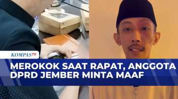Anggota DPRD Jember Minta Maaf Usai Main Game Dan Merokok Saat Rapat | KOMPAS PETANG