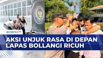 Demo Depan Lapas Bollangi, Polisi: Adanya Dugaan Pemukulan Masih Tunggu Laporan | KOMPAS PETANG