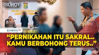 Saat Kapolres Jaktim Tegur Keras Pasutri Owner WO Marwah Usai Ditangkap