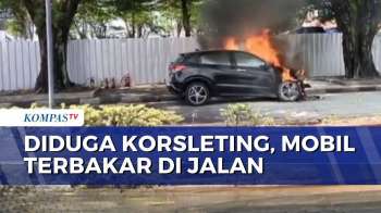 Mobil Terbakar Di Pangkal Pinang, Pemilik Berhasil Selamatkan Diri | KOMPAS PETANG
