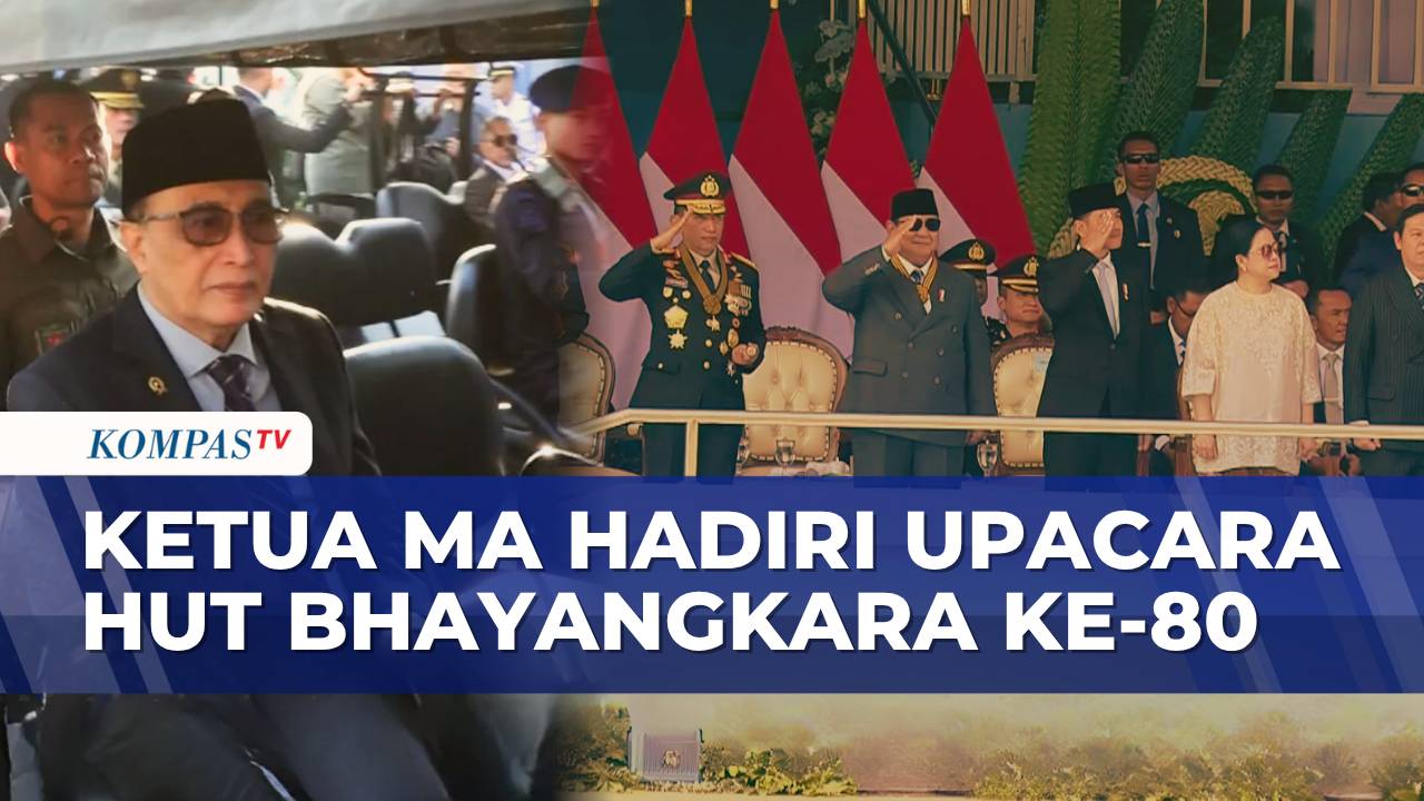 Ketua MA Sunarto Hadiri Hari Bhayangkara Ke-80, Tegaskan Sinergi Penegakan Hukum | MA NEWS