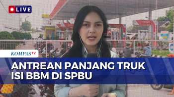 Antrean BBM Mengular Di Medan Dan Banjarmasin, Warga Rela Tunggu Berjam-jam | KOMPAS SIANG