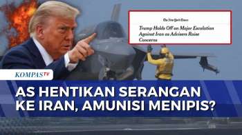 Trump Tangguhkan Serangan Besar-besaran ke Iran, Amunisi AS Menipis? | KOMPAS PETANG