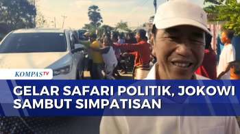 Potret Warga Sambut Jokowi Di Kupang, NTT | KOMPAS PETANG