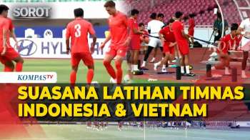 Suasana Latihan Timnas Indonesia Jelang Lawan Vietnam di Fase Grup Piala AFF 2026