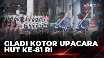 Jelang HUT Ke-81RI, Tim Upacara Mulai Berlatih Di Istana Merdeka |KOMPAS SIANG