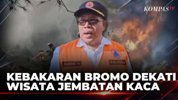 Kebakaran Bromo Belum Padam, Titik Api Baru Dekati Wisata Jembatan Kaca dan Puncak Seruni Point