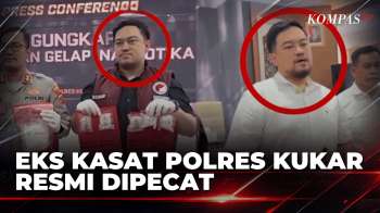 Jadi Tersangka Perdagangan Narkoba, Eks Kasat Narkoba Polres Kukar Dipecat | KOMPAS SIANG