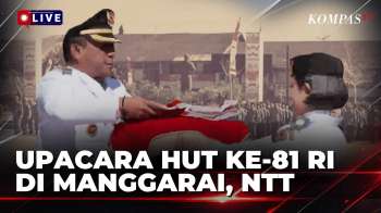 Pasca Gempa, Upacara HUT Ke-81 RI Tetap Digelar Di Manggarai, NTT | KOMPAS SIANG