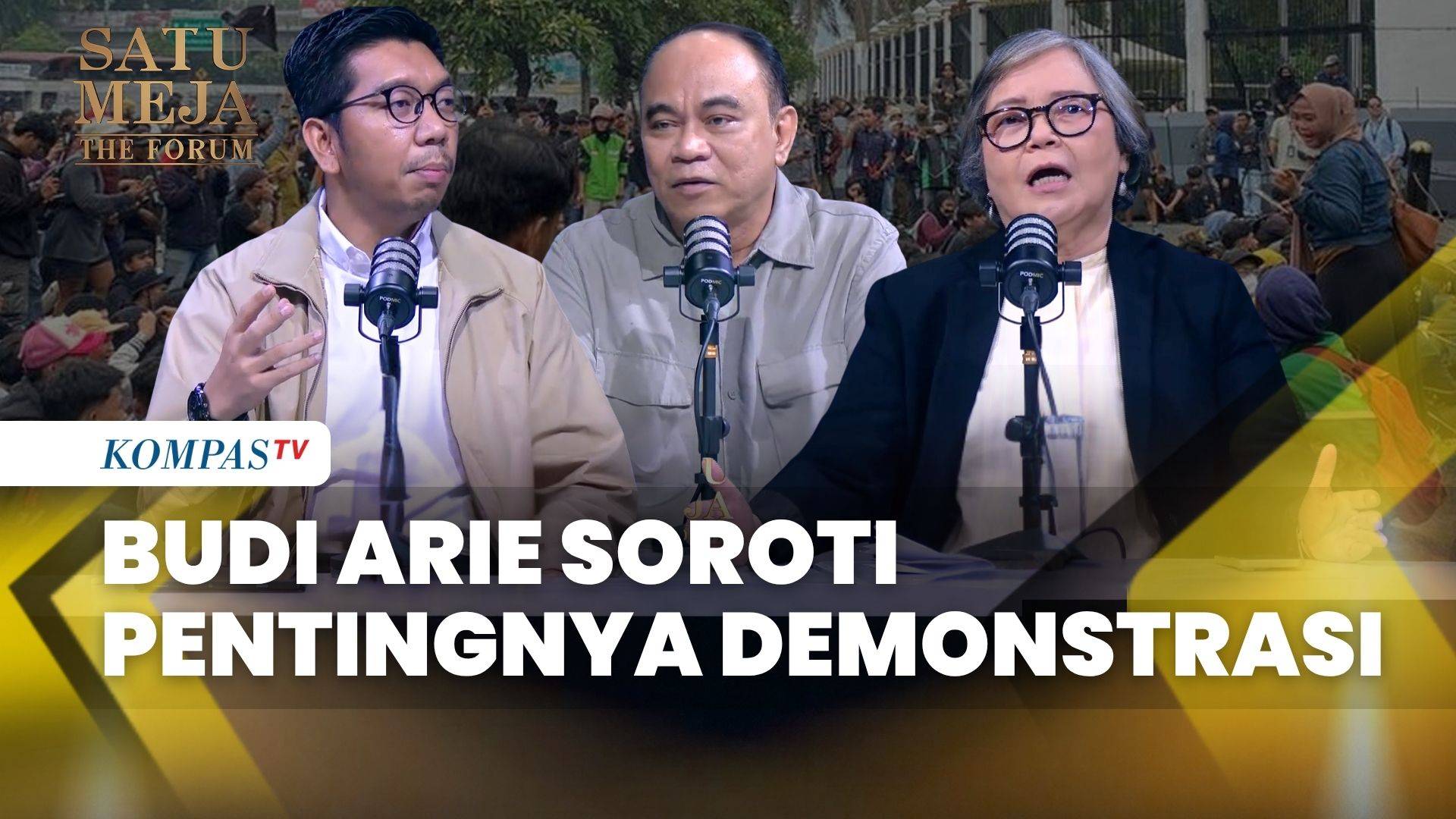 Budi Arie Soroti Pentingnya Demonstrasi, Bakom Sebut Pemerintah Hormati Demo | SATU MEJA