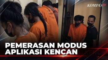 5 Tersangka Pemerasan Modus Aplikasi Kencan Ditangkap | BORGOL