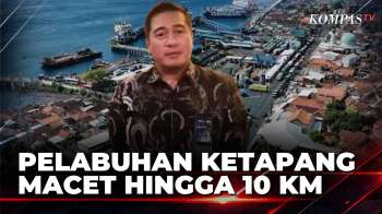 Antrean Truk di Pelabuhan Ketapang Capai 10 Kilometer, ASDP Kerahkan 3 Kapal Perbantuan