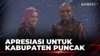 KompasTV Beri Penghargaan Pemkab Puncak, Daerah Peduli Layanan Publik Dan Keterbukaan Informasi