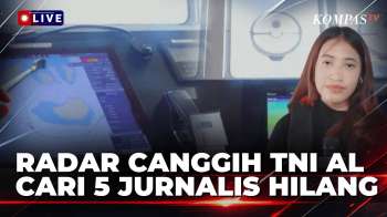 EKSKLUSIF! Dari Kapal TNI AL, Intip Radar Canggih Untuk Cari 5 Jurnalis Dan 3 Awak Kapal