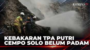 Petugas Masih Berupaya Padamkan Kebakaran TPA Putri Cempo Solo | SAPA MALAM