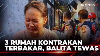 Kebakaran 3 Rumah di Cakung Barat, Balita 4 Tahun Tewas Terjebak di Dalam Rumah | KOMPAS MALAM