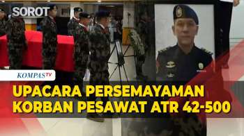 Penuh Haru, Upacara Persemayaman Pegawai KKP Deden Maulana Korban ATR 42-500