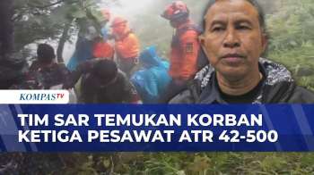 Korban Ketiga Pesawat ATR 42-500 Ditemukan di Jurang Gunung Bulu Saraung, Evakuasi Masih Berlangsung
