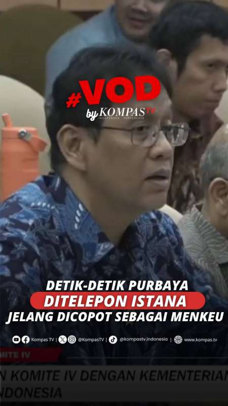 Detik-Detik Purbaya Ditelepon Istana Jelang Dicopot Sebagai Menteri Keuangan