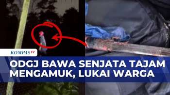 ODGJ Mengamuk Tengah Malam, Polisi Dan Warga Terluka Saat Evakuasi | KOMPAS PAGI
