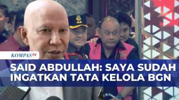 Kasus BGN Mencuat, Said Abdullah Ungkap Pernah Peringatkan Soal Tata Kelola | KOMPAS PAGI