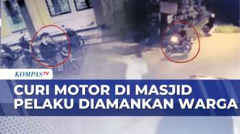 Gagal Curi Motor Di Masjid, Pelaku Diamankan Warga Di Palembang | SAPA SIANG