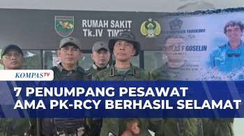 Tujuh Penumpang Pesawat AMA PK-RCY Selamat Dari Pembakaran Yang Diduga Dilakukan Kelompok Bersenjata