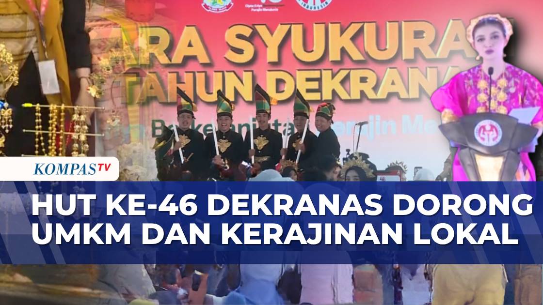 HUT Ke-46 Dekranas di Makassar Jadi Momentum Penguatan UMKM dan Industri Kreatif Lokal