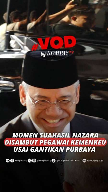 Momen Hangat Suahasil Nazara Disambut Pegawai Kemenkue Usai Dilantik Gantikan Purbaya