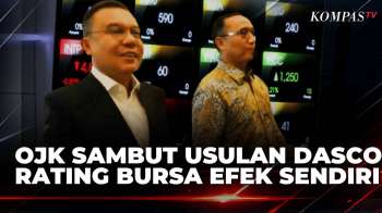 OJK Sambut Usulan Wakil Ketua DPR Dasco Soal Bursa Efek Indonesia Bikin Rating Sendiri | JMP