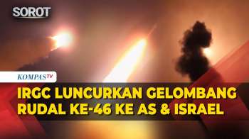 Garda Revolusi Iran Tembakkan Gelombang Rudal ke-46 ke Situs-situs AS dan Israel
