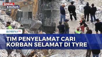 Tim Penyelamat Berjibaku Cari Korban Selamat Di Tyre Lebanon | KOMPAS PETANG