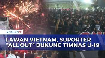 ALL OUT! Dukungan Suporter Garuda Muda Menggema, Indonesia vs Vietnam di Piala AFF U19 2026
