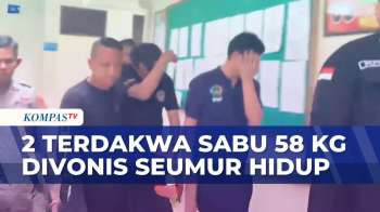 Dua Terdakwa Kasus Peredaran 58 Kilogram Sabu Dijatuhi Hukuman Penjara Seumur Hidup | BORGOL