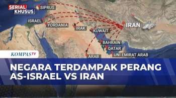 Dampak Perang Iran Vs AS-Israel Meluas, UEA Hingga Yordania Ikut Terdampak Konflik
