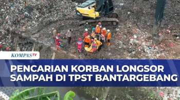 Pencarian Korban Longsor Gunungan Sampah Bantargebang, 13 Ekskavator Dikerahkan dalam Operasi SAR