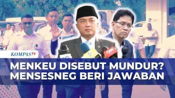 Kabar Menkeu Mundur Dan Reshuffle Kabinet, Mensesneg Angkat Bicara | JMP